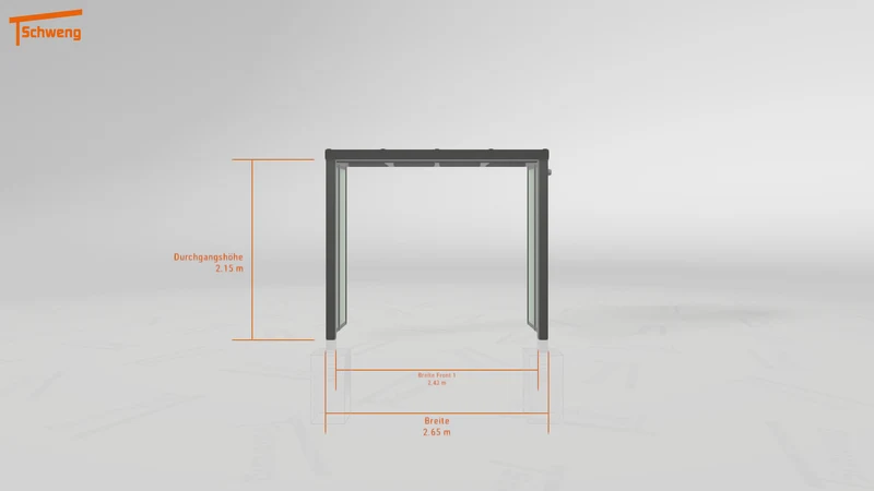 #DE Schweng Terrassenüberdachung S350 (ID v4mvjj)