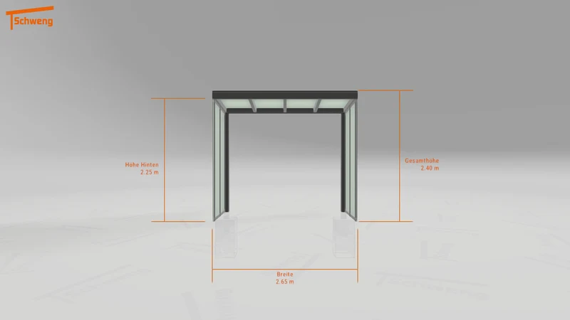 #DE Schweng Terrassenüberdachung S350 (ID v4mvjj)