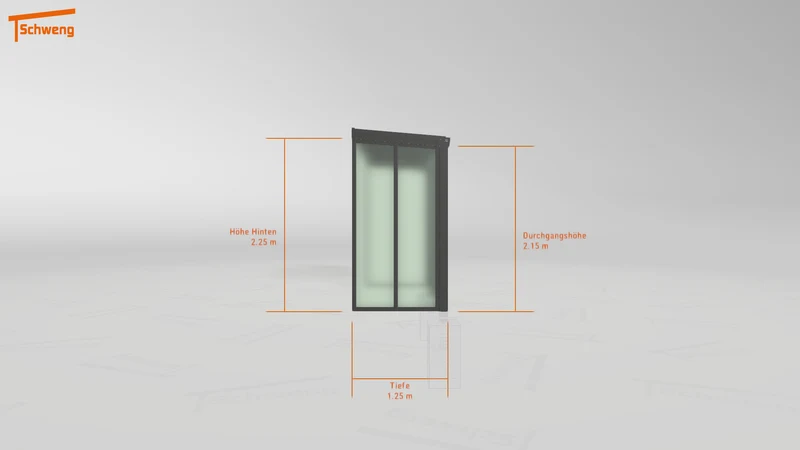 #DE Schweng Terrassenüberdachung S350 (ID v4mvjj)