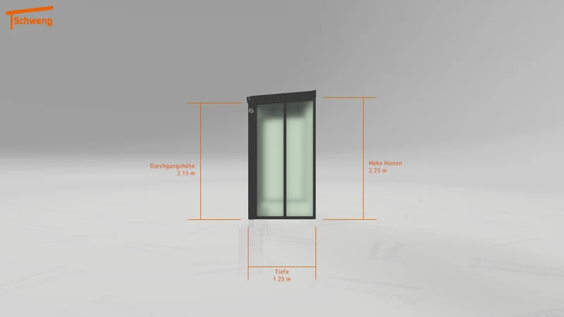 #DE Schweng Terrassenüberdachung S350 (ID v4mvjj)
