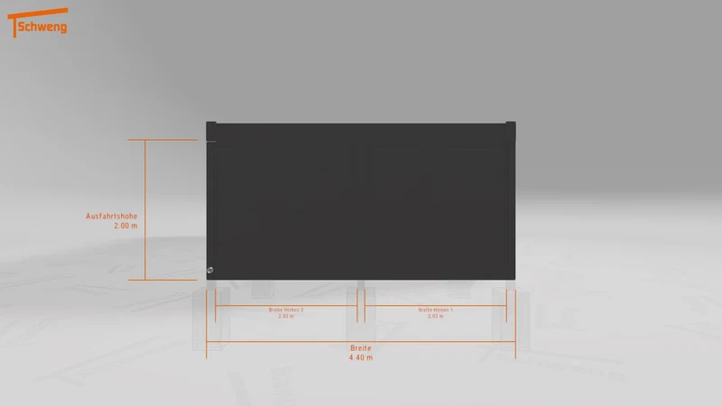 #DE Schweng Flachdachcarport C600 (ID x7pv9b)