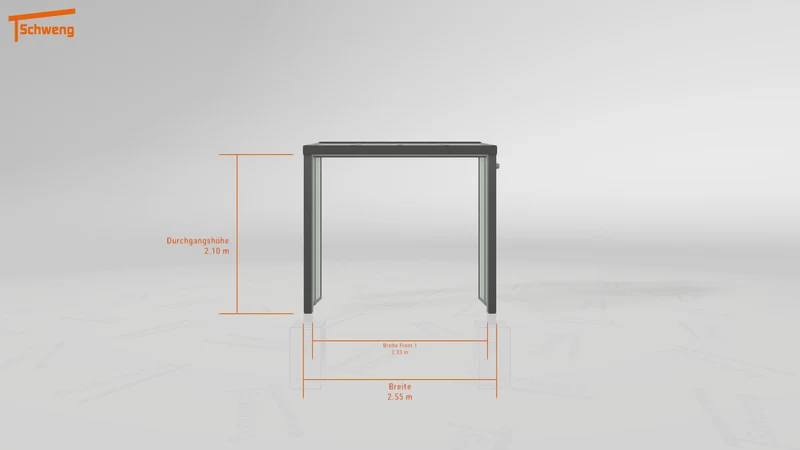 #DE Schweng Terrassenüberdachung S350 (ID ygv3zz)