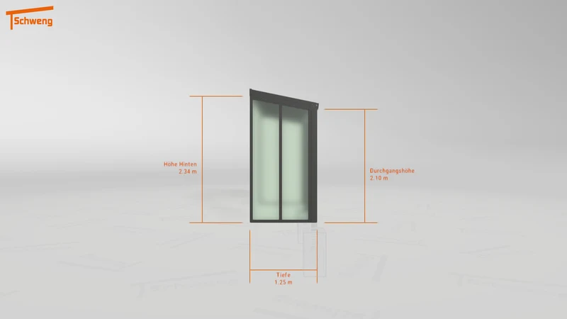 #DE Schweng Terrassenüberdachung S350 (ID ygv3zz)