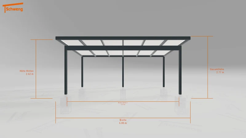 #AT Schweng Pultdachcarport S400 (ID n5yqw4) #MTG