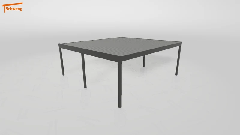#DE Schweng Flachdachcarport C600 (ID x7pdqd)