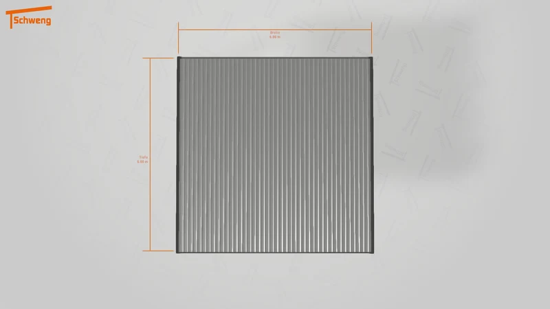 #DE Schweng Flachdachcarport C600 (ID 9wz3j7)