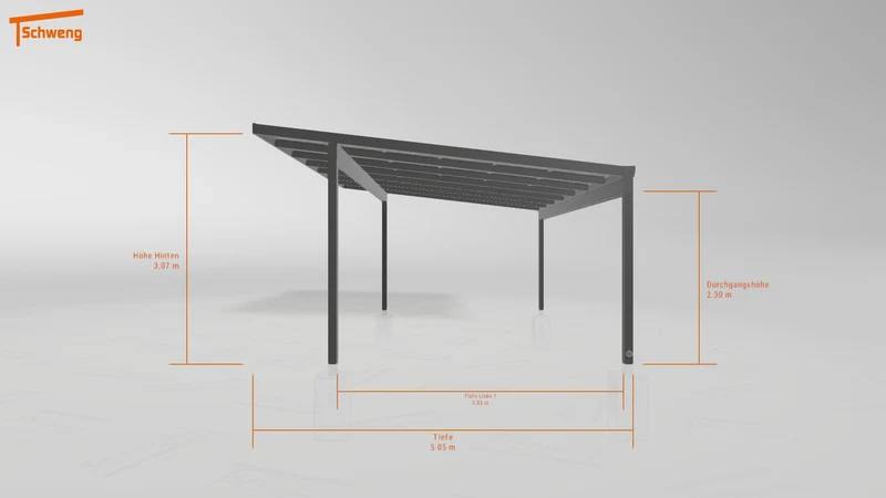 #DE Schweng Pultdachcarport S400 (ID 2qyv2d) #MTG