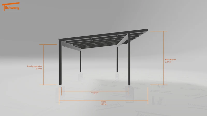 #DE Schweng Pultdachcarport S400 (ID 2qyv2d) #MTG