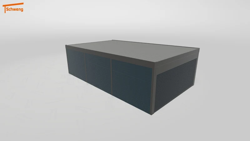 #DE Schweng Flachdachcarport C600+ (ID 9wzjw3) #MTG