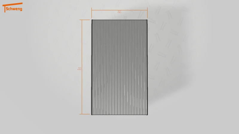 #DE Schweng Flachdachcarport C600+ (ID 2qyvqd)