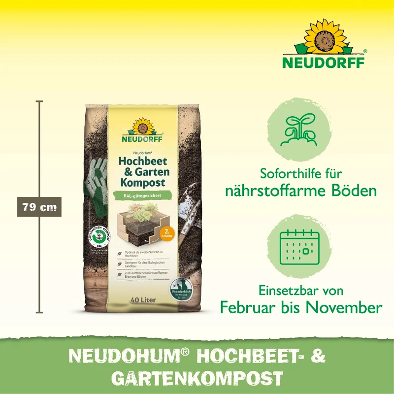 NeudoHum Hochbeet- & GartenKompost