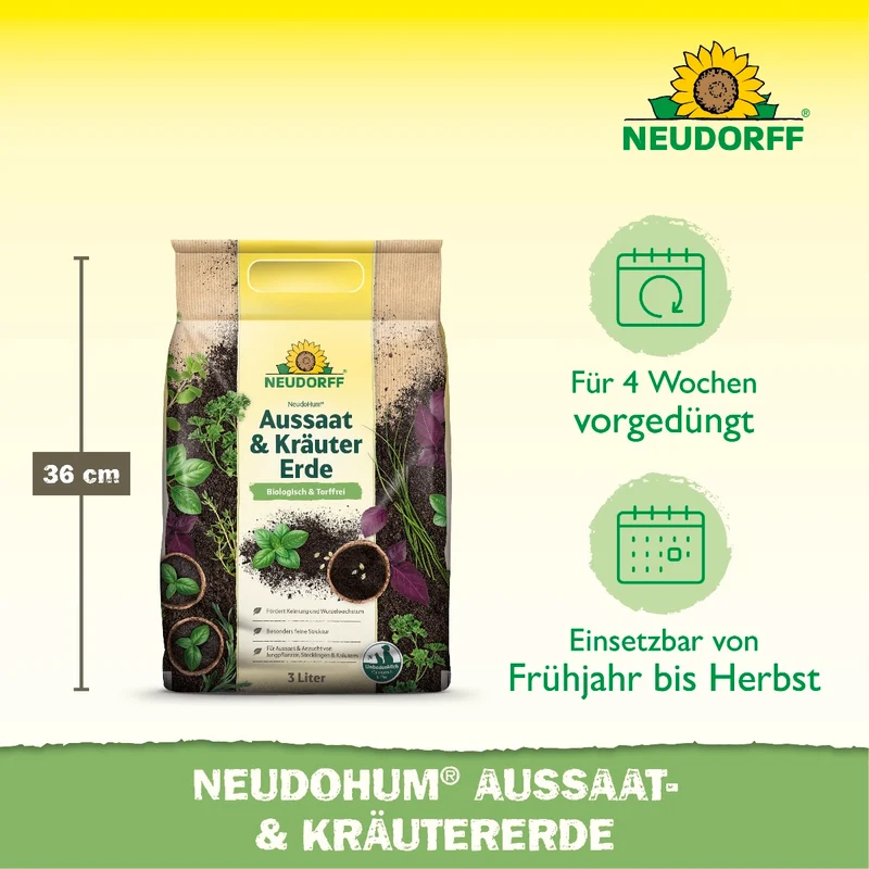 NeudoHum Aussaat- & KräuterErde