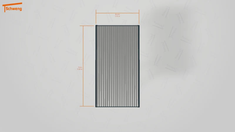 #DE Schweng Flachdachcarport C600+ (ID dv4r9q) #MTG