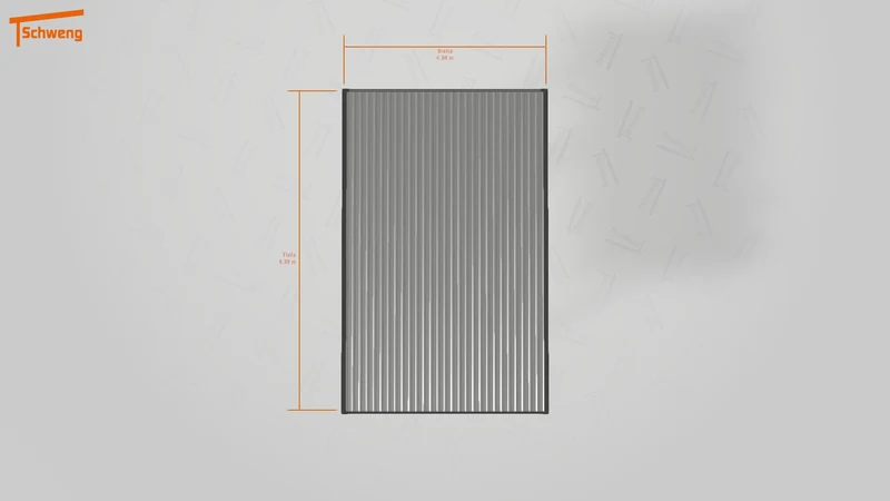 #DE Schweng Flachdachcarport C600 (ID dv4r7q)