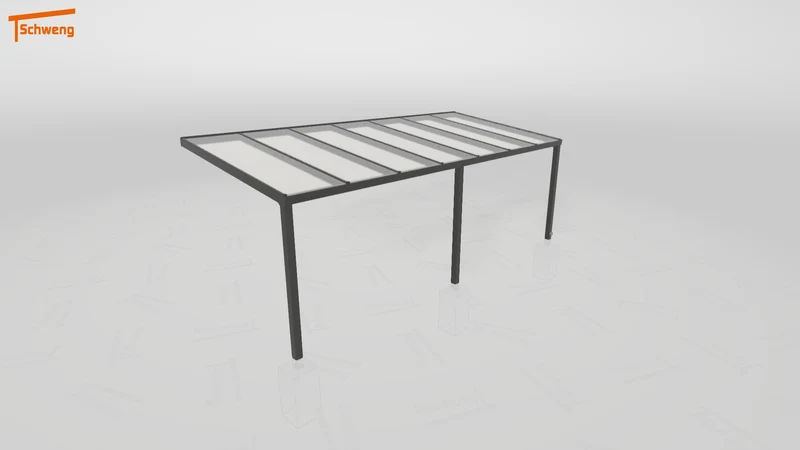 #DE Schweng Terrassenüberdachung S350 (ID k24m55)