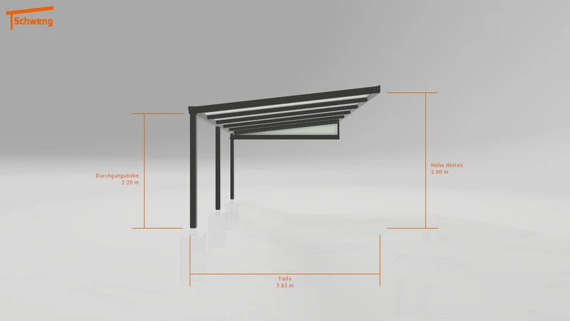 #DE Schweng Terrassenüberdachung S400 (ID zb2dy4)