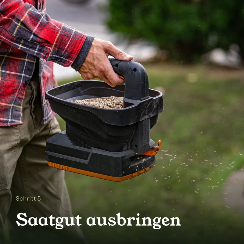 Rasen Vital Komplett Set – Substrat, Bodenaktivator & Rasensaatgut für 100 m²