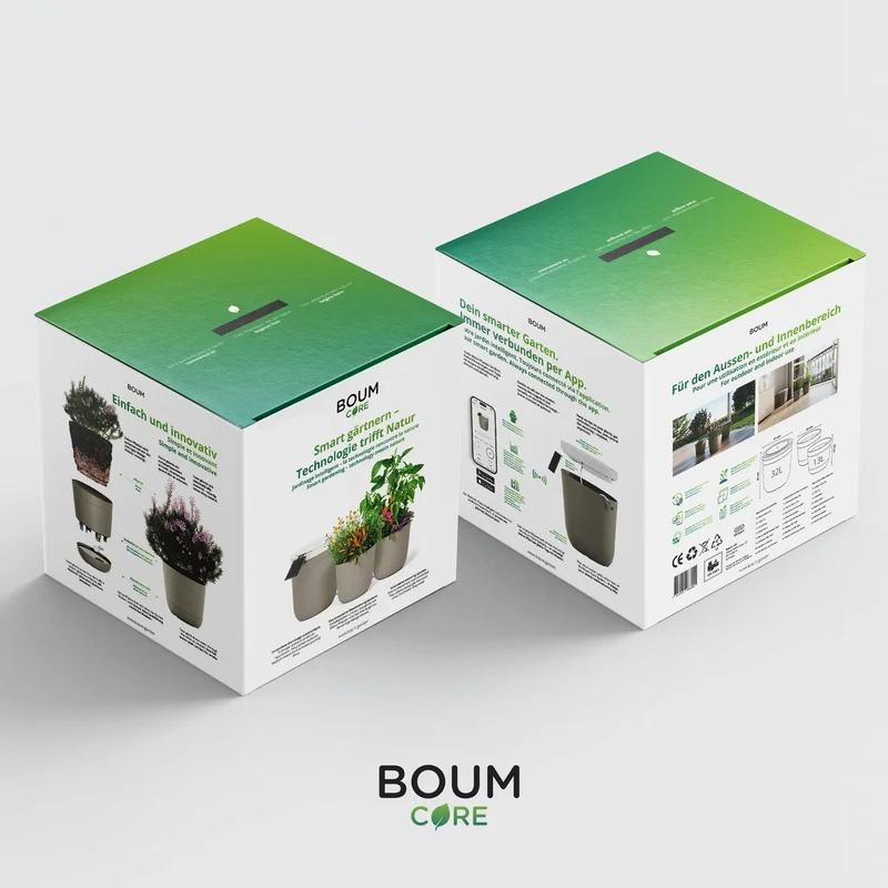 Boum Core Starterpaket - Smarte Topfbewässerung für Balkon & Terrasse