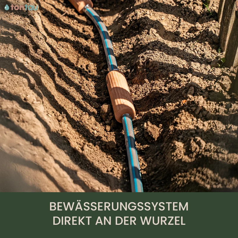 tontau TWO - Bewässerungssystem aus Ton für den Garten