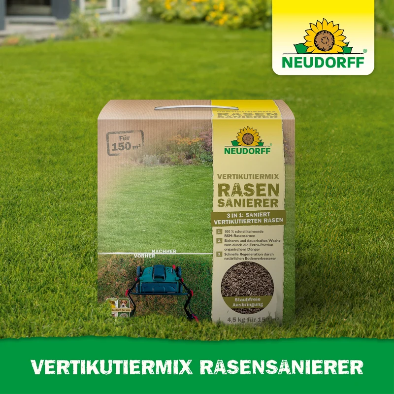 Vertikutiermix RasenSanierer