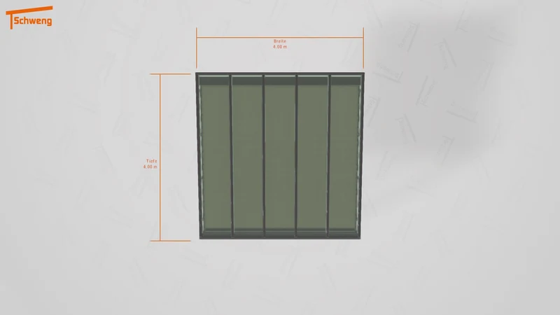 #DE Schweng Terrassenüberdachung S400 (ID 5mx4mw)