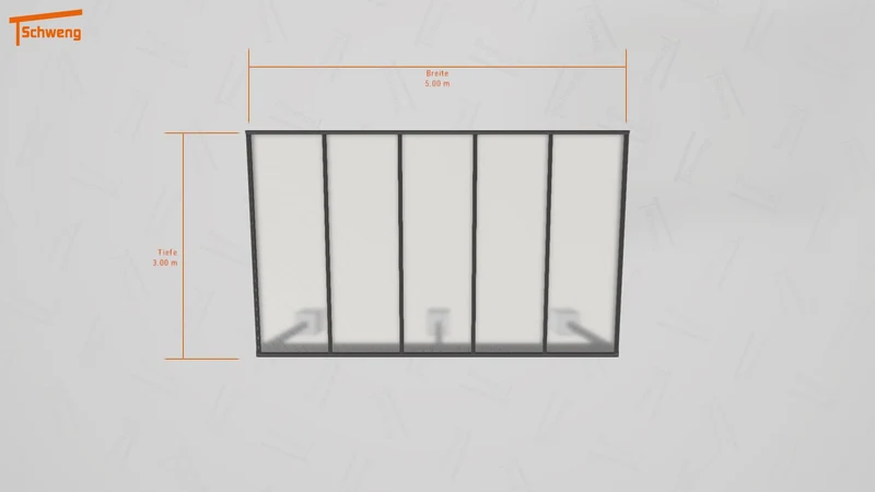 #AT Schweng Pultdachcarport S350 (ID 9wz375)