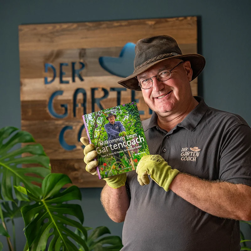 Gartencoach Buch - "Willkommen beim Gartencoach"