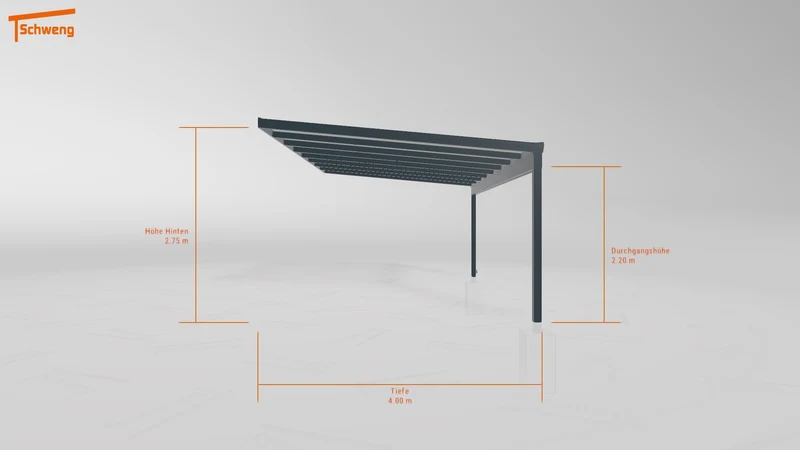 #DE Schweng Terrassenüberdachung S400 (ID 77jp3q)