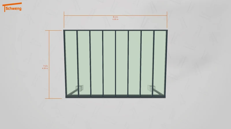 #DE Schweng Terrassenüberdachung S400 (ID 77jp3q)