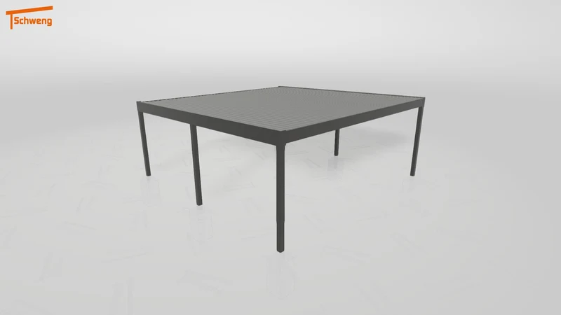 #DE Schweng Flachdachcarport C600+ (ID x7pv7y)