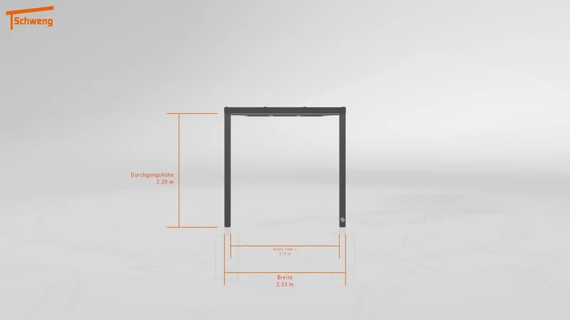 #DE Schweng Terrassenüberdachung S350 (ID 5mx2mp)