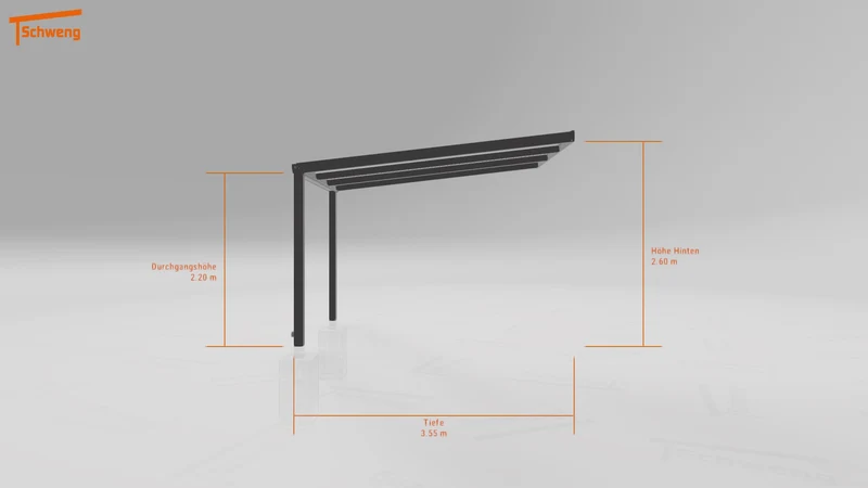 #DE Schweng Terrassenüberdachung S350 (ID 5mx2mp)