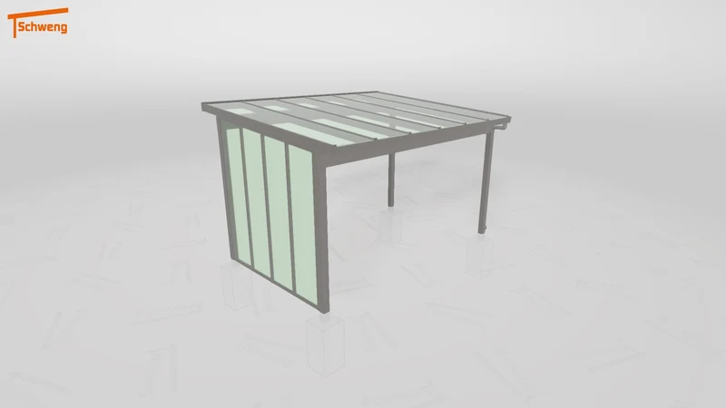 #DE Schweng Terrassenüberdachung S350 (ID 335n3p)