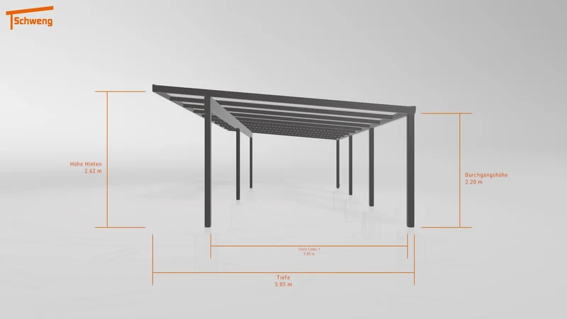 #AT Schweng Pultdachcarport S400 (ID w3bv33)
