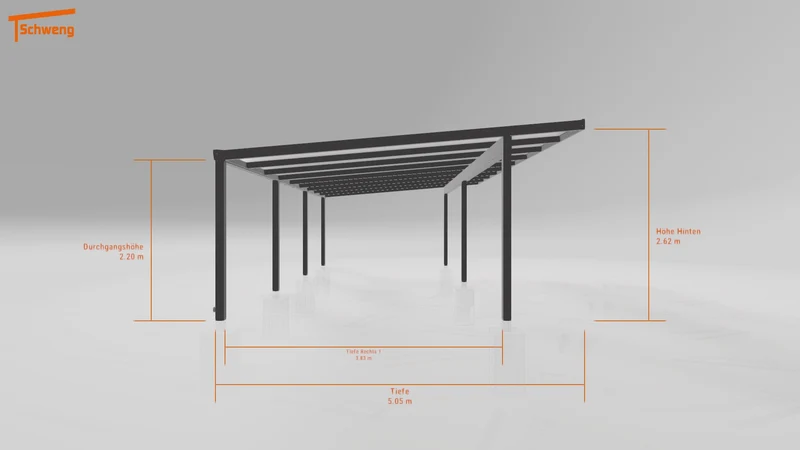 #AT Schweng Pultdachcarport S400 (ID w3bv33)