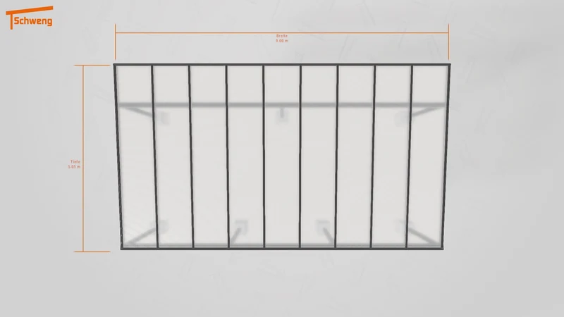 #AT Schweng Pultdachcarport S400 (ID w3bv33)
