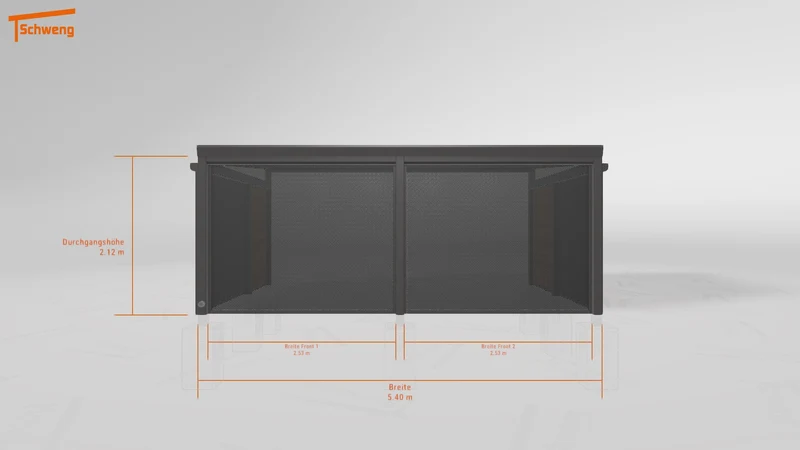 #AT Schweng Terrassenüberdachung S400 (ID ygv3xb)