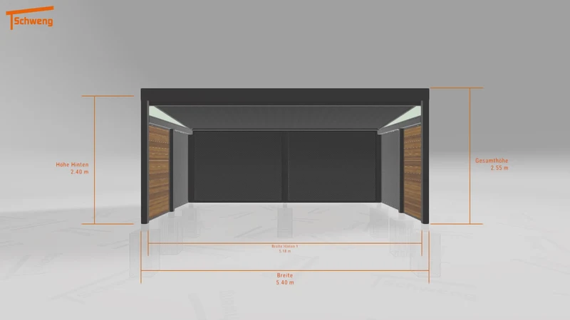 #AT Schweng Terrassenüberdachung S400 (ID dv49bn)