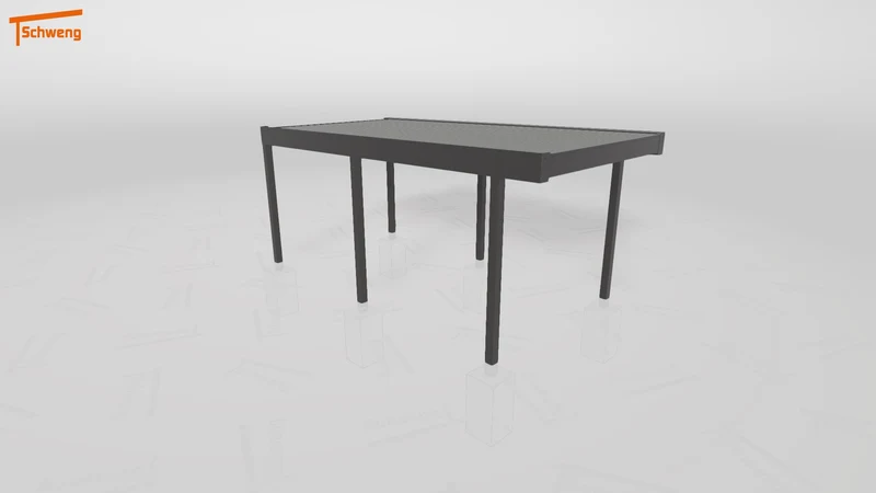 #DE Schweng Flachdachcarport C600 (ID w3bv53) #MTG