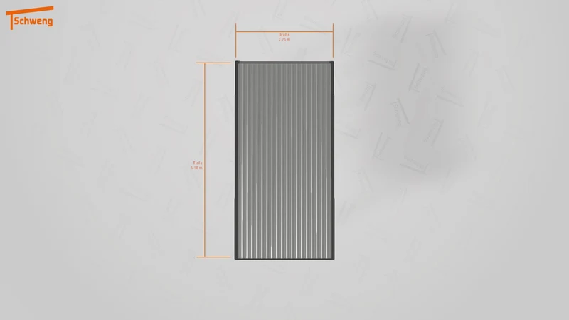 #DE Schweng Flachdachcarport C600 (ID w3bv53) #MTG