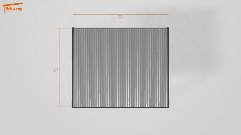#DE Schweng Flachdachcarport C600+ (ID w3bq9r) #MTG