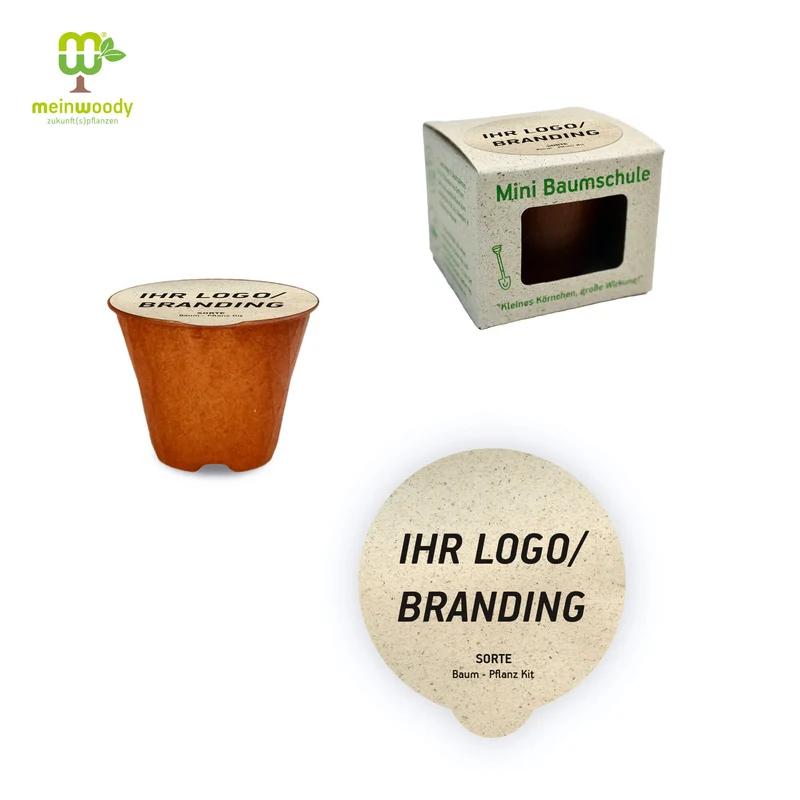 Baum-Pflanz-Kit mit eigenem Logo