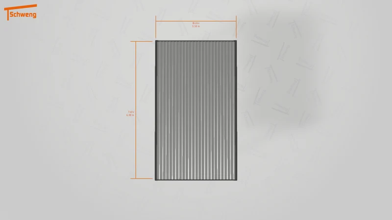 #DE Schweng Flachdachcarport C600 (ID 9wz8m9)