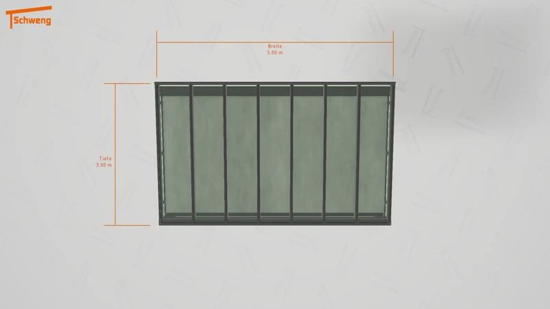 #DE Schweng Terrassenüberdachung S400 (ID v4mq8g)