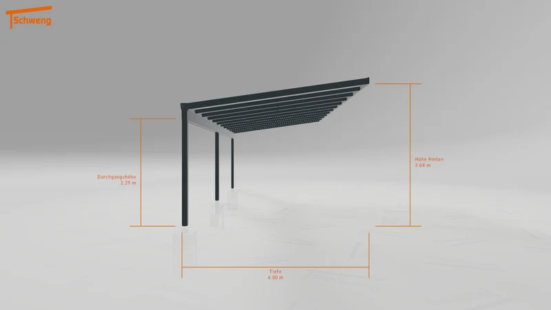 #DE Schweng Terrassenüberdachung S400 (ID pb7gz7)
