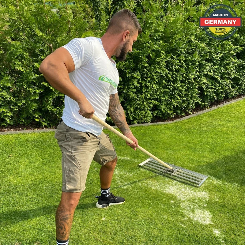 RISISANI Premium Rasensand 25 kg | Quarzsand mit Körnung 0,5-1,5 mm