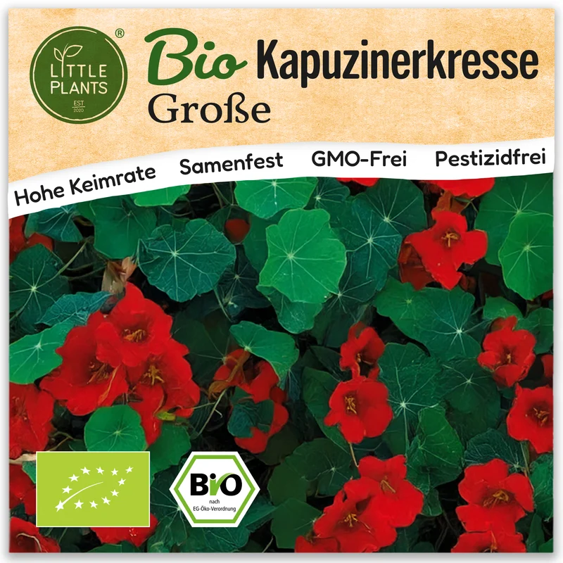 Bio-Kapuzinerkresse (Große)