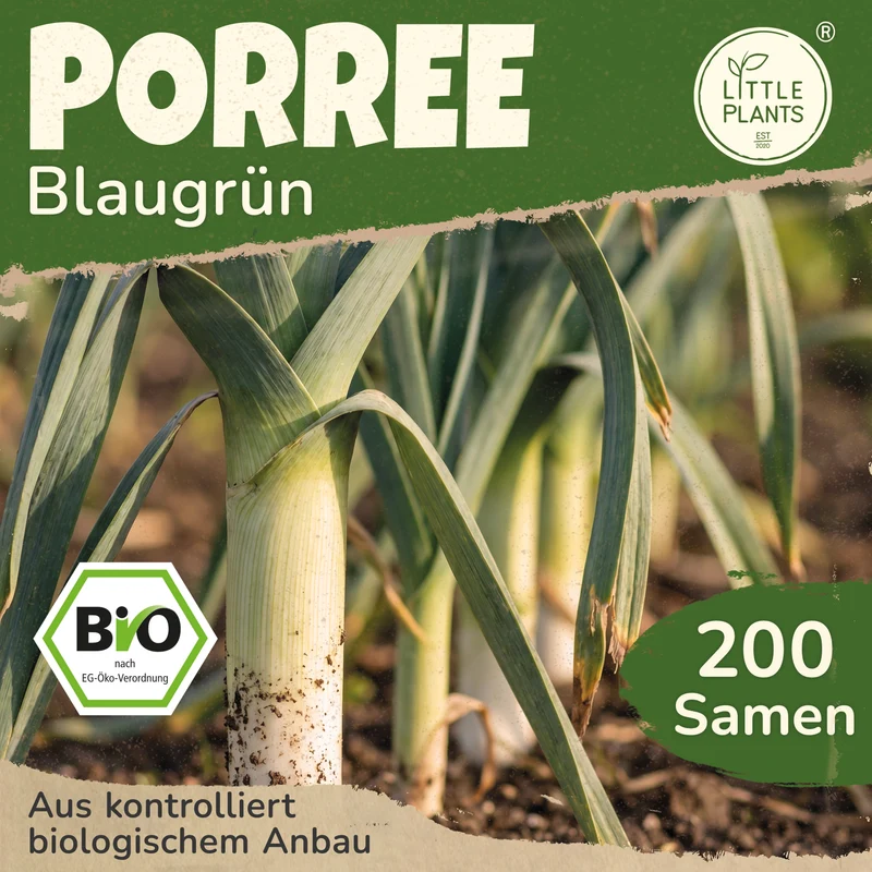 Bio-Porree (Blaugrün)