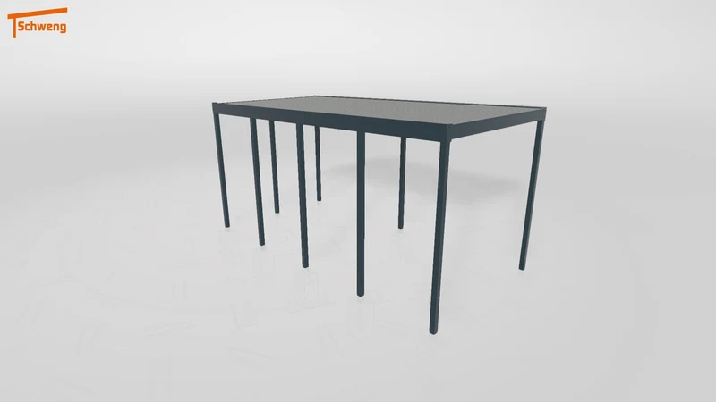 #DE Schweng Flachdachcarport C600 (ID n5y543) #MTG