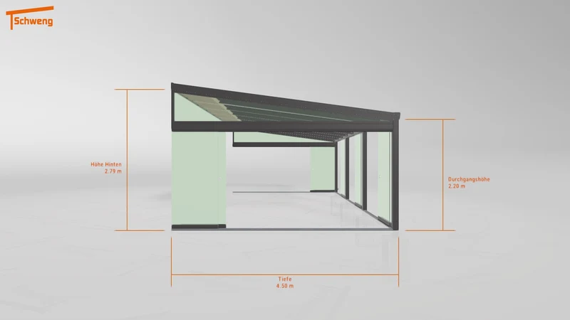 #DE Schweng Terrassenüberdachung S400 (ID 77j757)